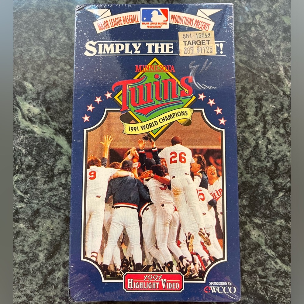 Simply the Best! Minnesota Twins 1991 World Champions Highlight Video VHS Tape
